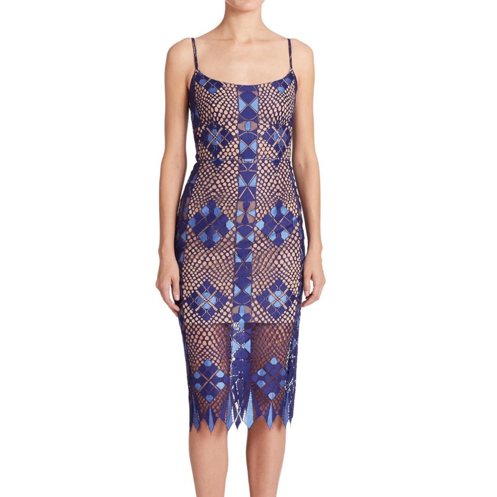 BCBGMAXAZRIA Women's Alese Asymmetrical-geometric